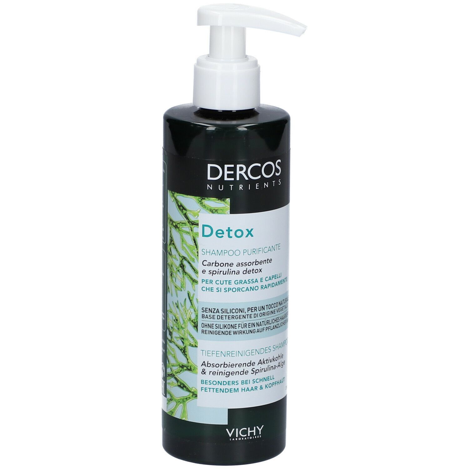 VICHY Dercos Nutrients Detox Shampooing Purifiant
