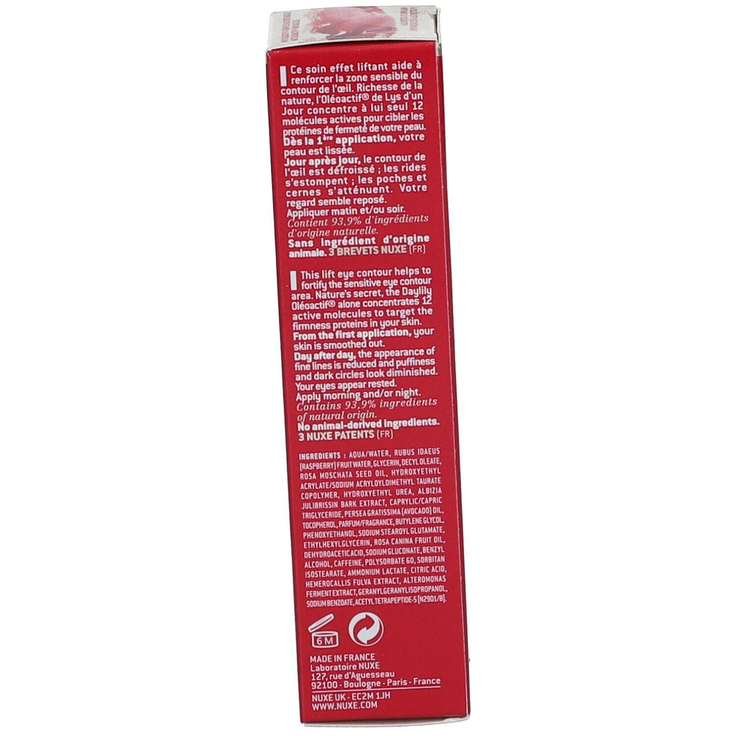 Nuxe Merveillance® Expert Soin lift-Contour Yeux