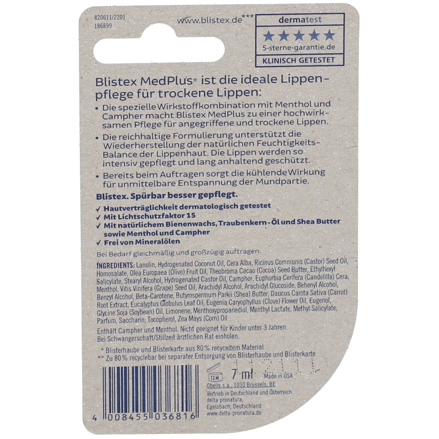 Blistex® MedPlus LSF 15