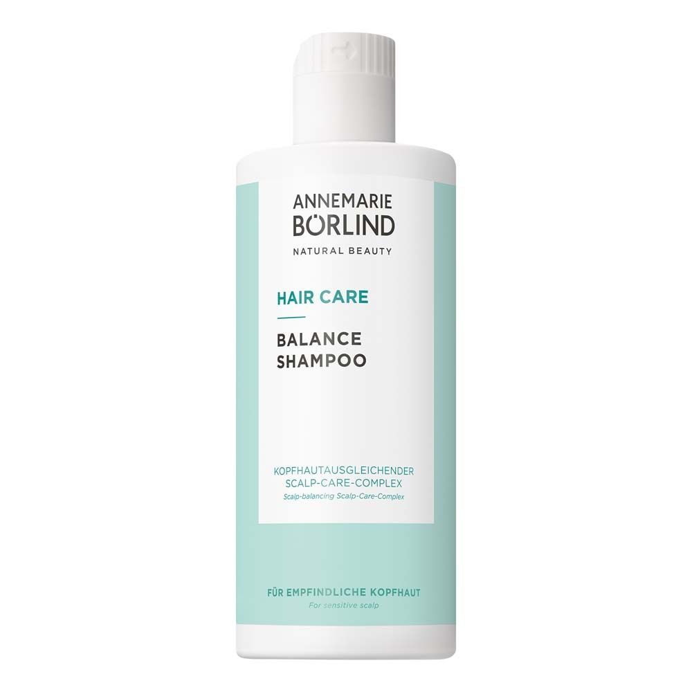 ANNEMARIE BÖRLIND Hair Care Balance Shampoo Flasche für empfindliche Kopfhaut.