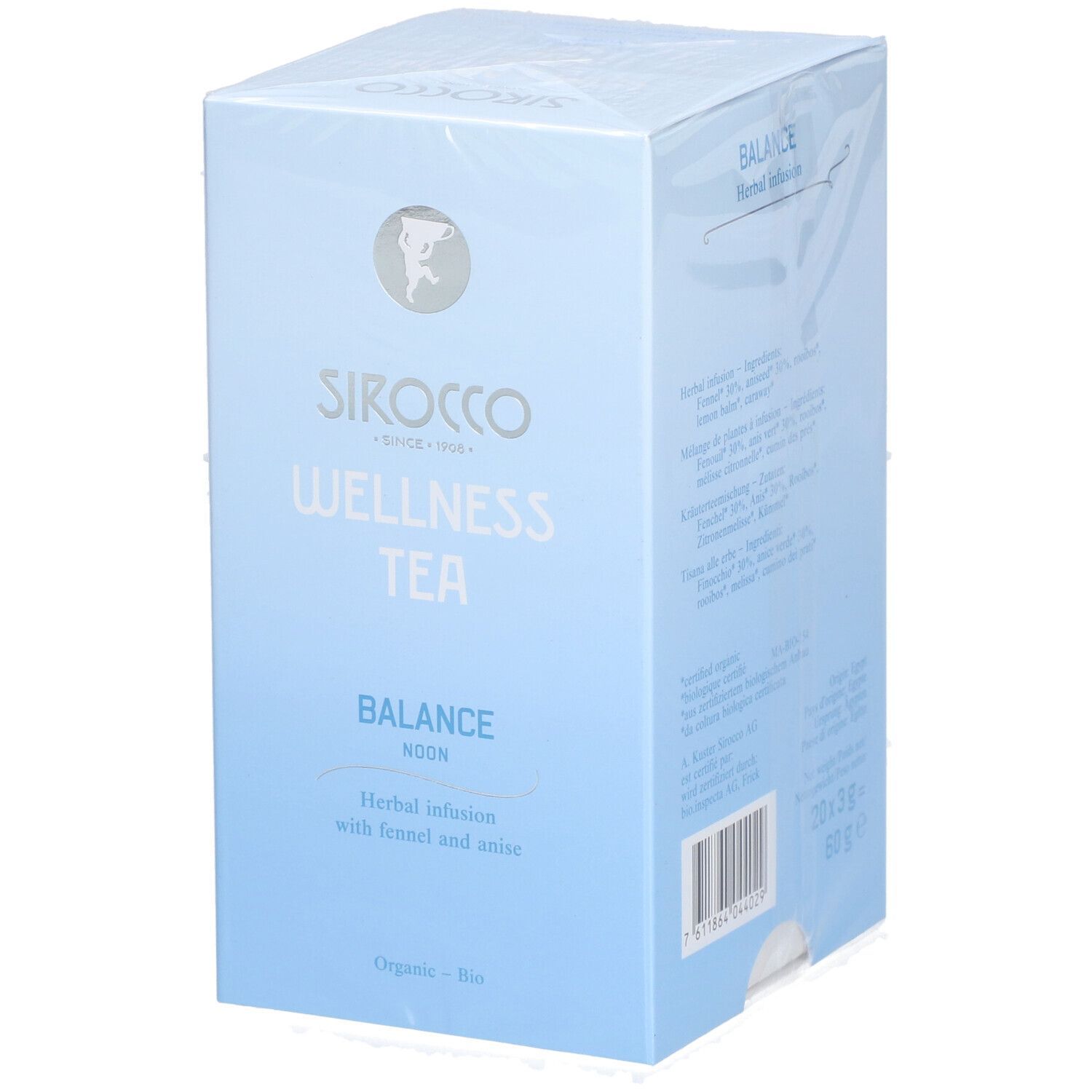 SIROCCO Teebeutel Balance 20 Stk