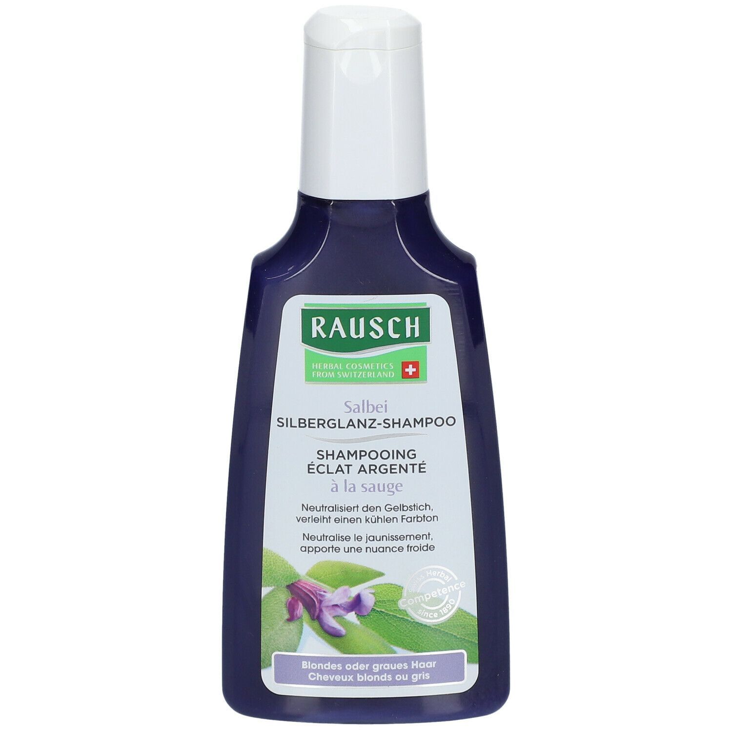 RAUSCH Shampooing éclat argenté à la sauge