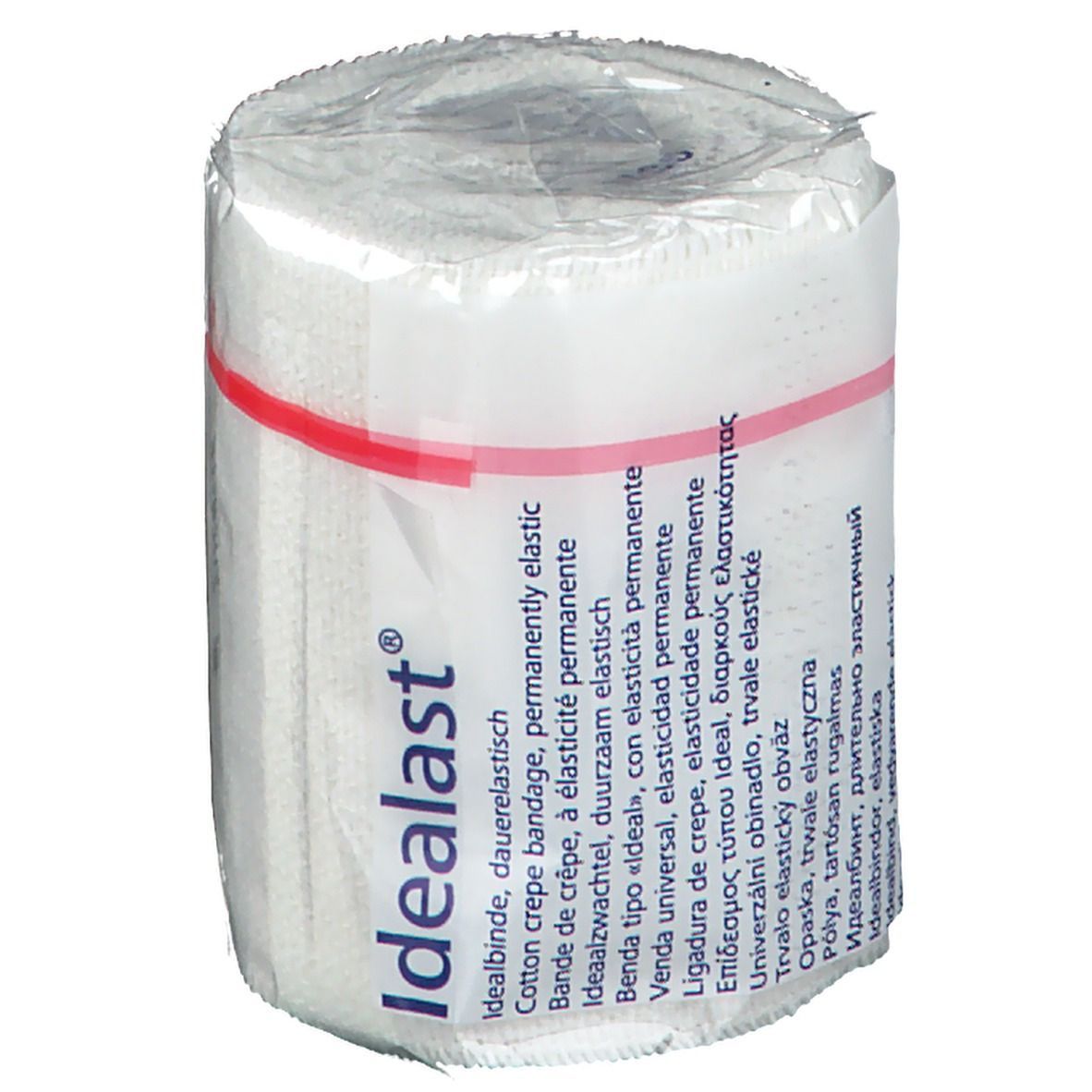 Idealast® Idealbinde 6 cm x 5 m mit Verbandklammern
