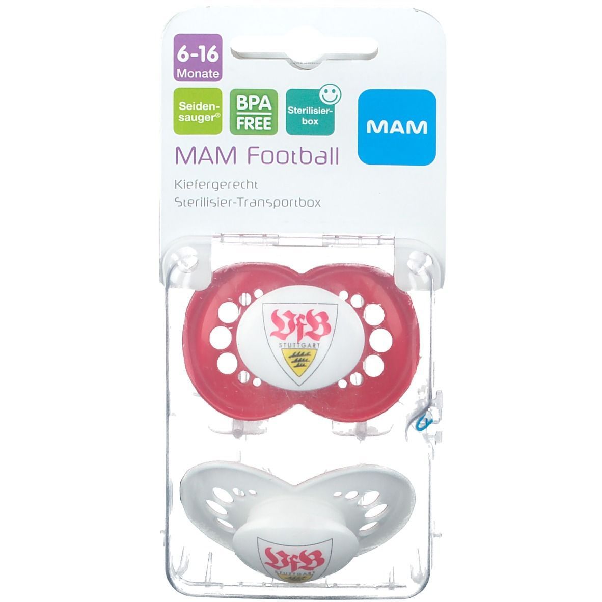 MAM Tétine Original en silicone VFB 6-16 mois