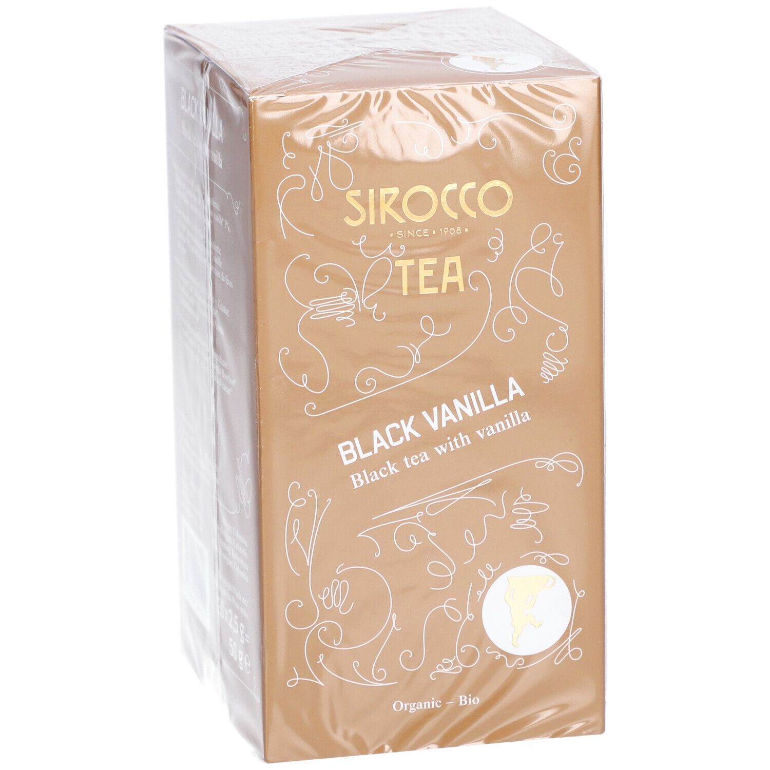 SIROCCO Teebeutel Black Vanilla 20 Stk