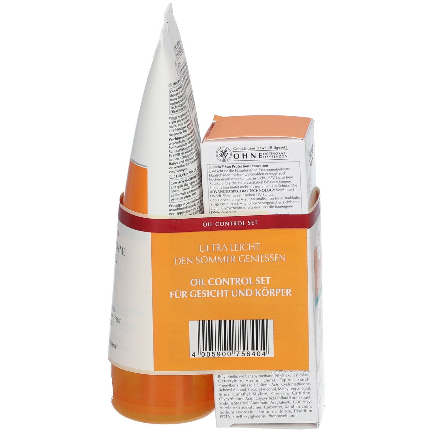 Eucerin® Sun Oil Control Set Gesicht+Körper LSF 50+