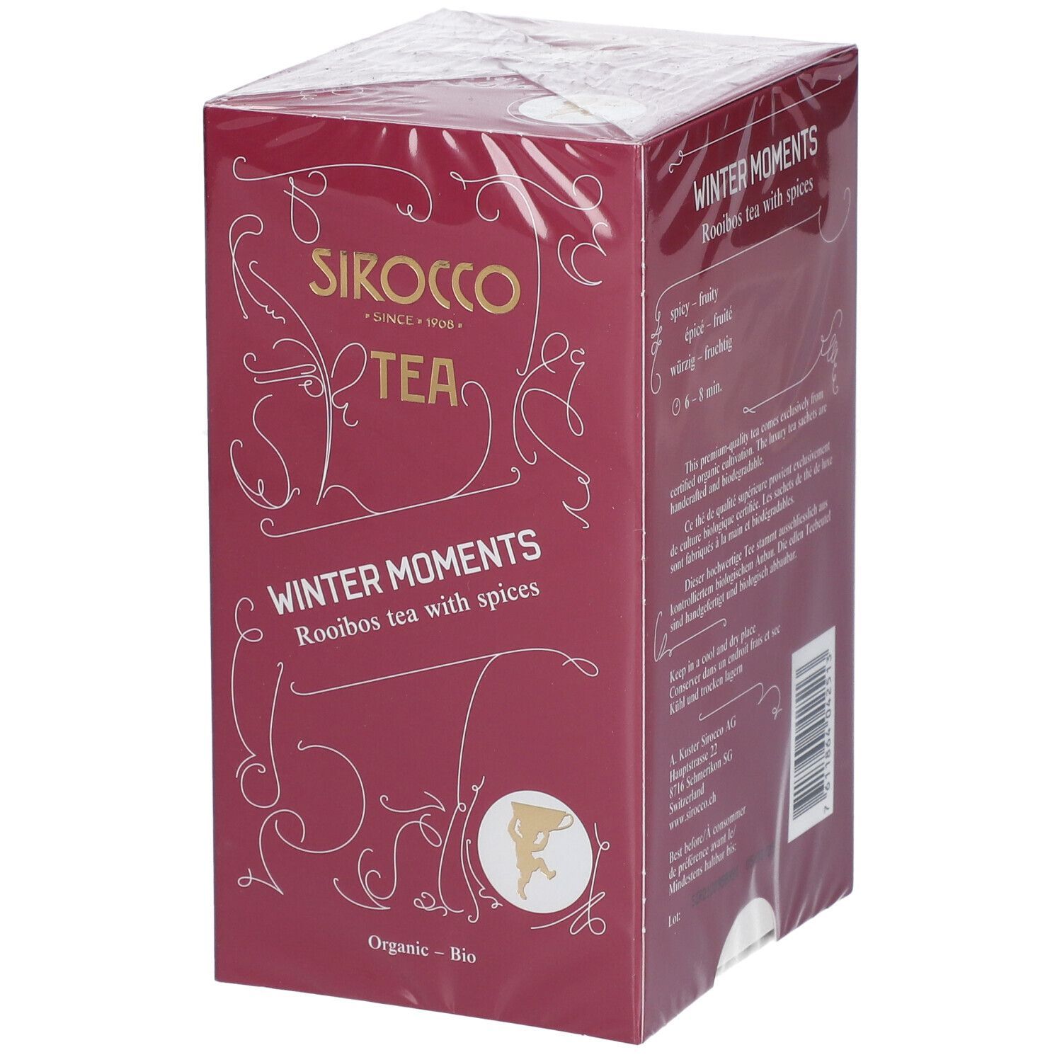 SIROCCO Sachets de thé Moments d'hiver