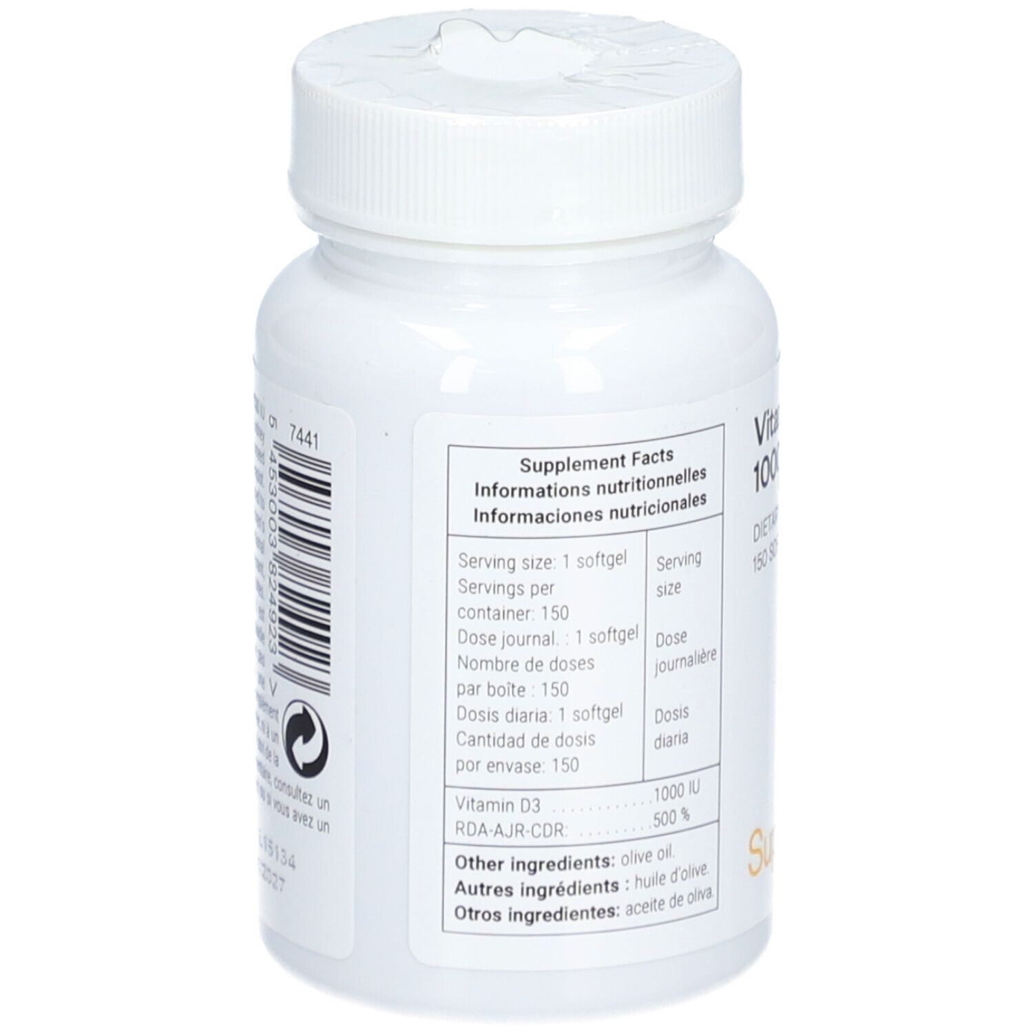 Vitamin D3 1000 UI