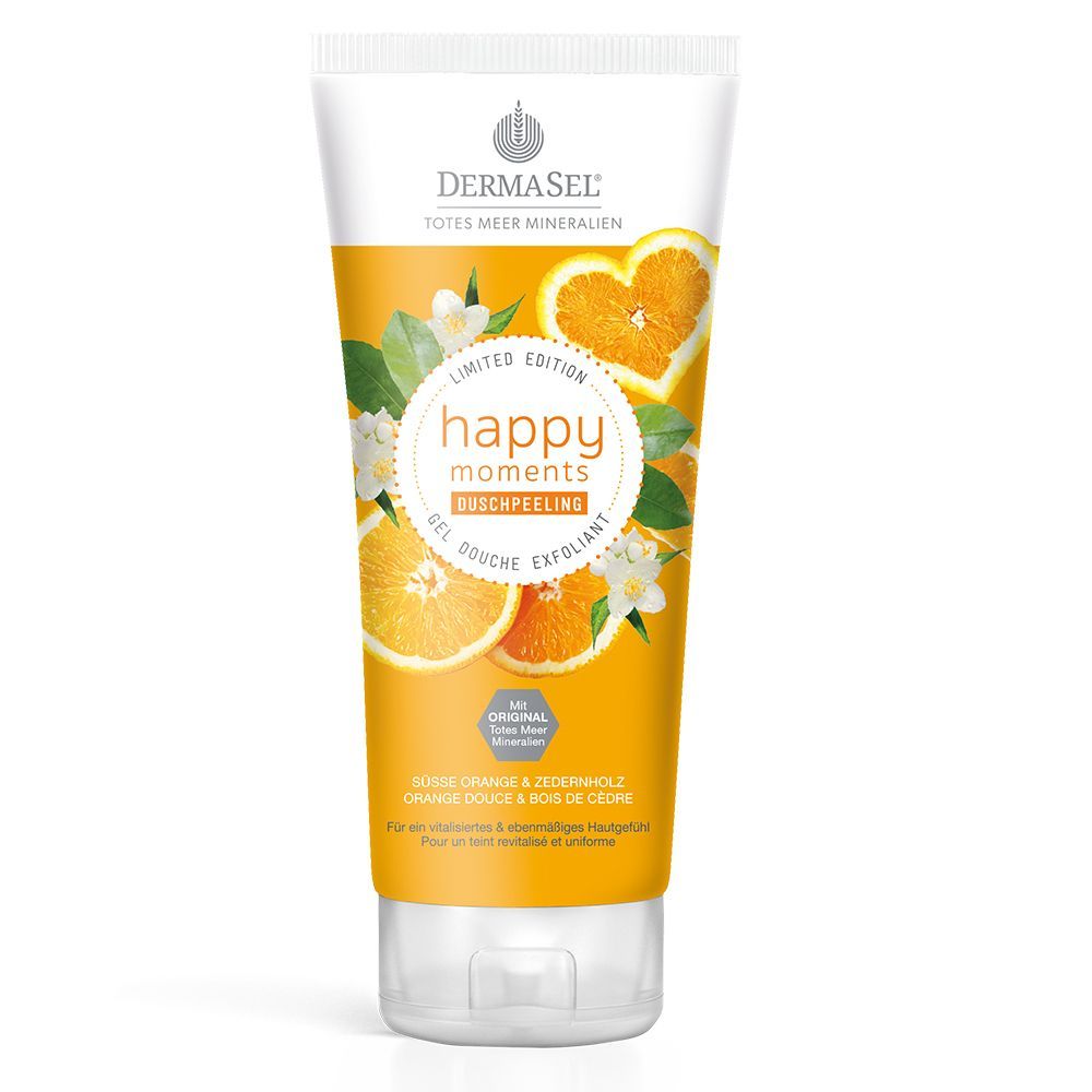DERMASEL Mer Morte Gel douche exfoliant Happy Moments