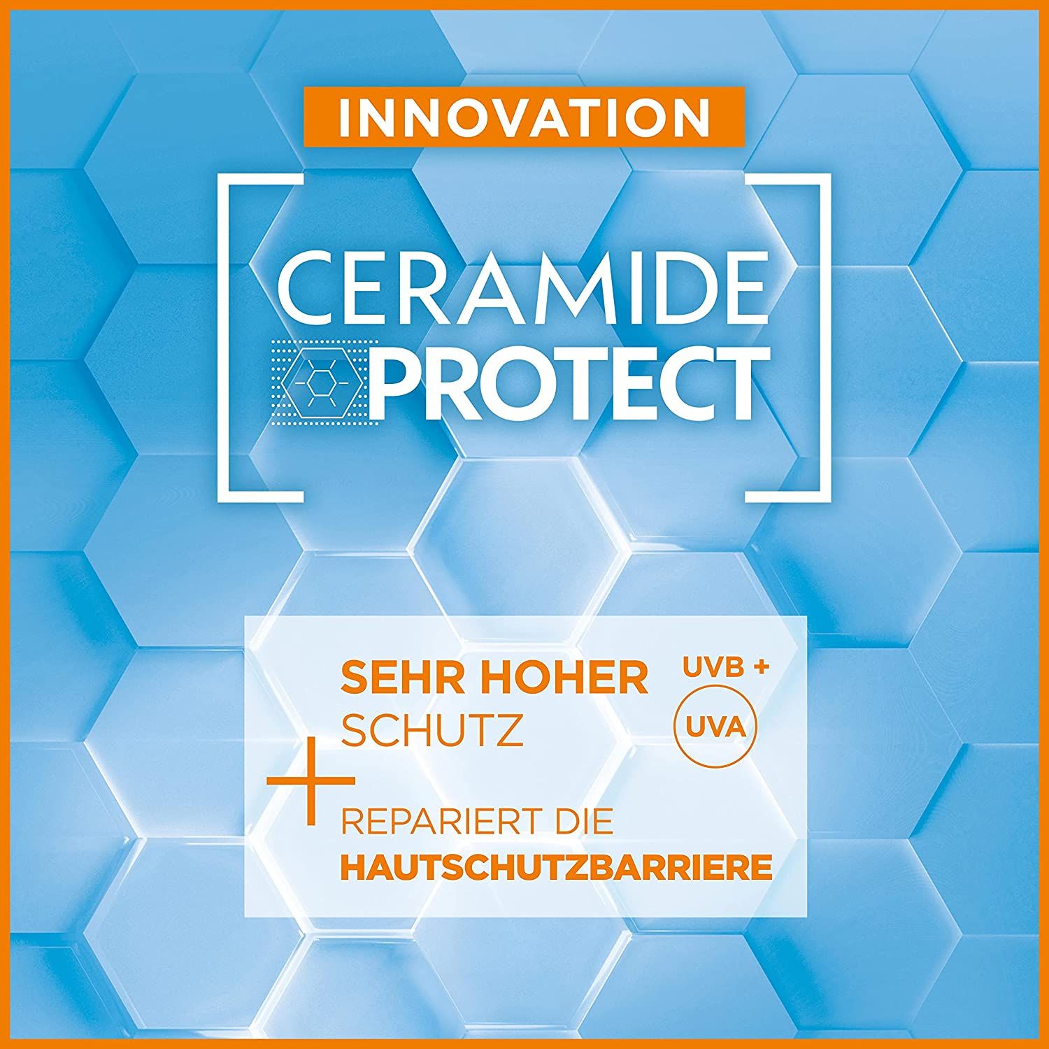 Garnier Sérum avec facteur de protection solaire 50+, protection UVA et UVB, Pour tous les types de peau
