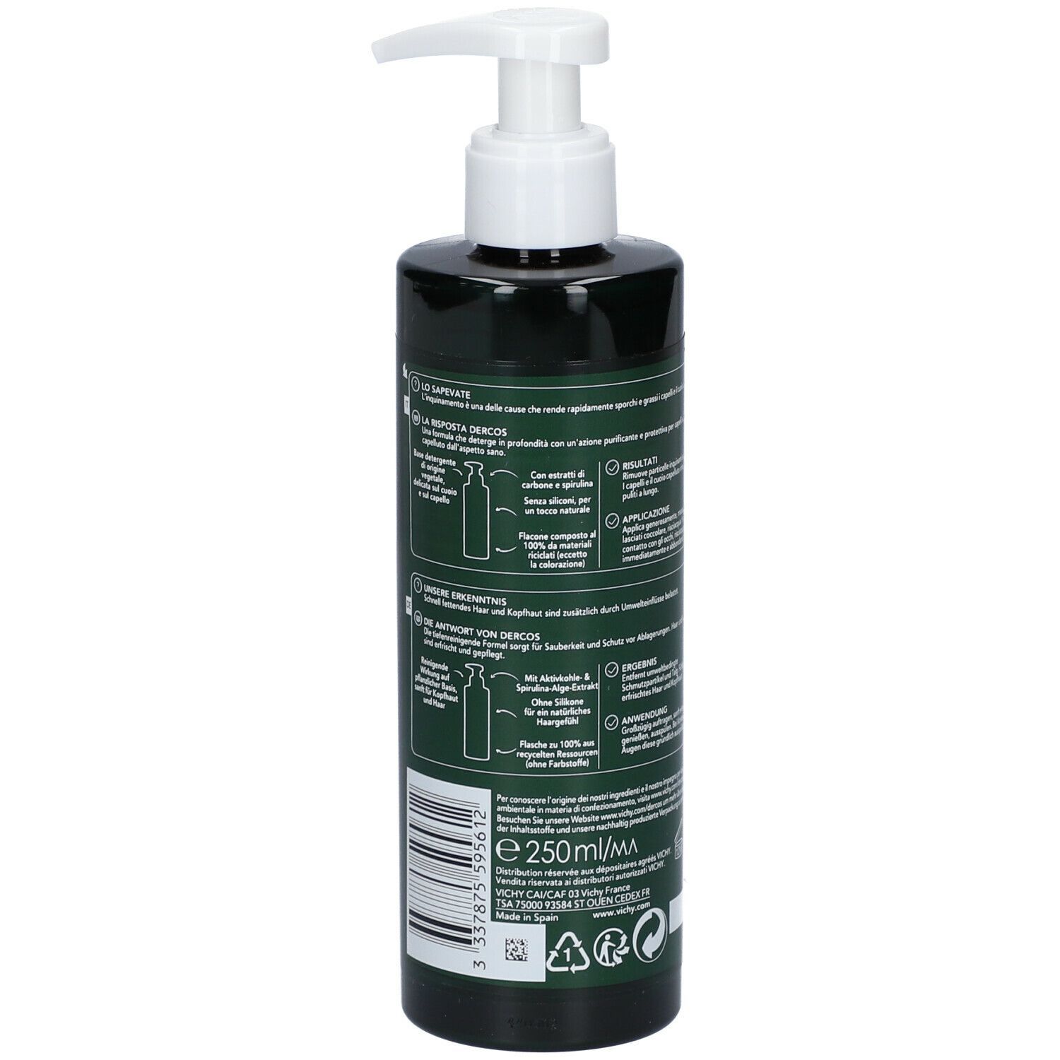 VICHY Dercos Nutrients Detox Shampooing Purifiant