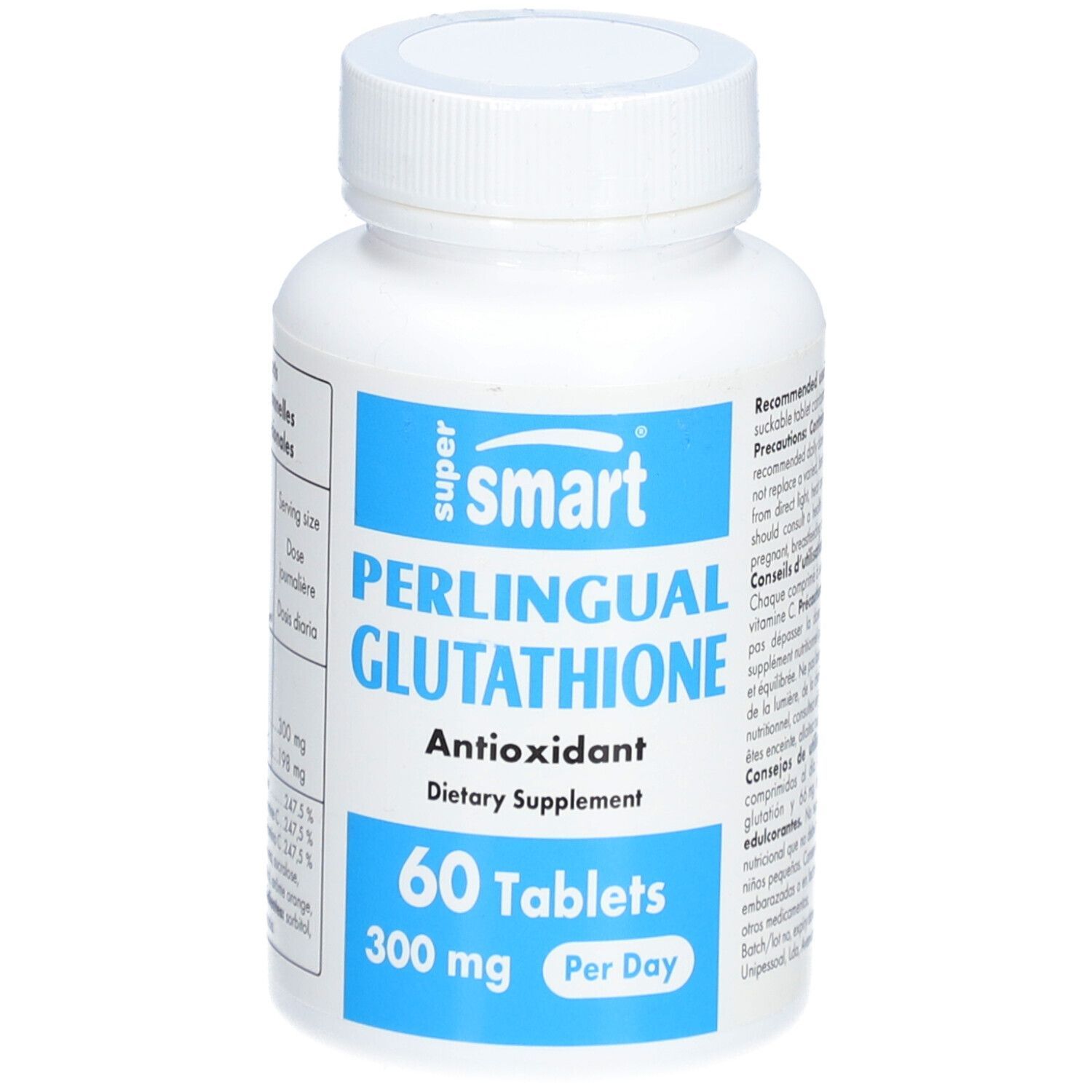 SuperSmart Glutathione Perlingual - Antioxydant