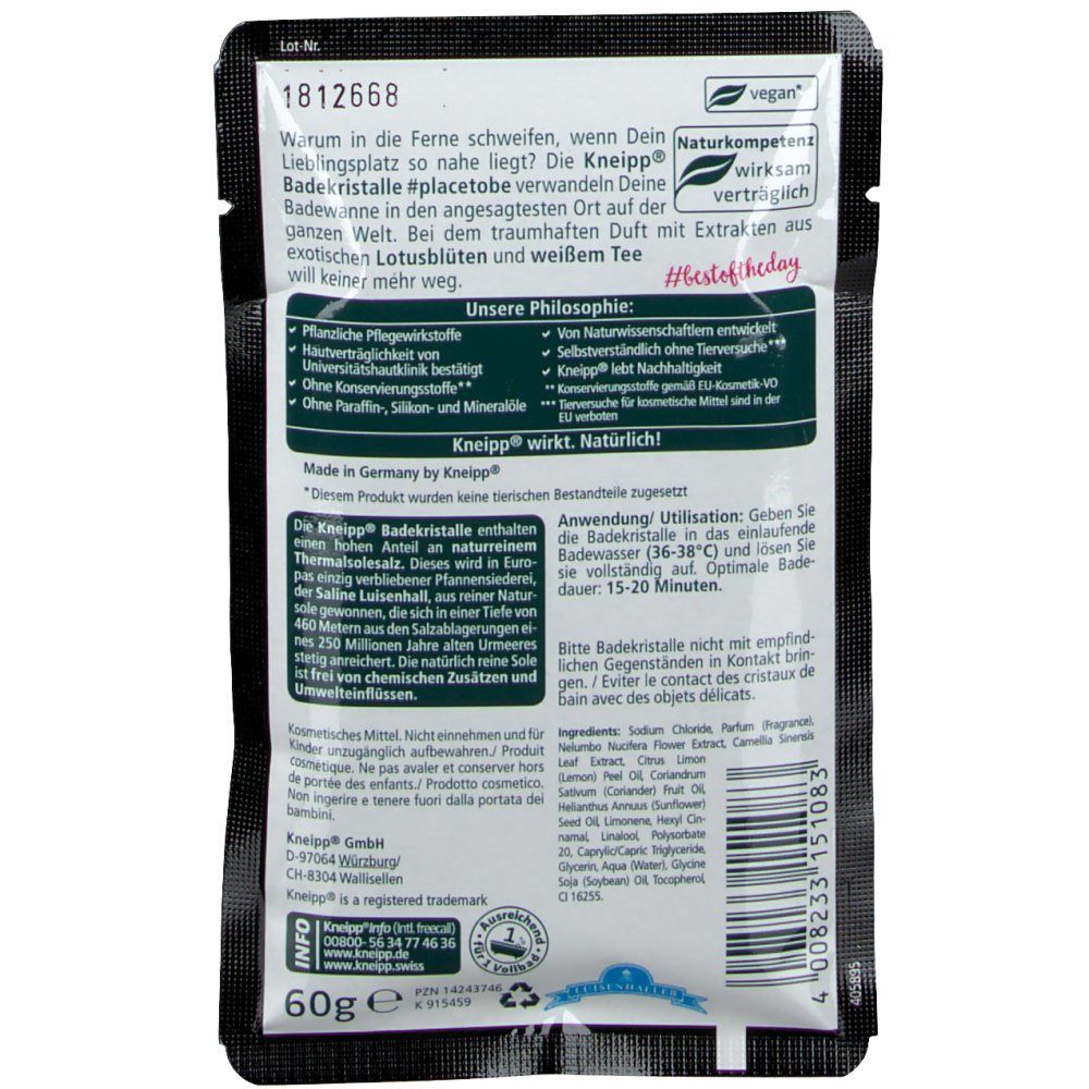 Kneipp® Cristaux de bain #placetobe