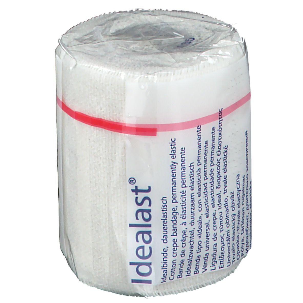 Idealast® Idealbinde 6 cm x 5 m mit Verbandklammern