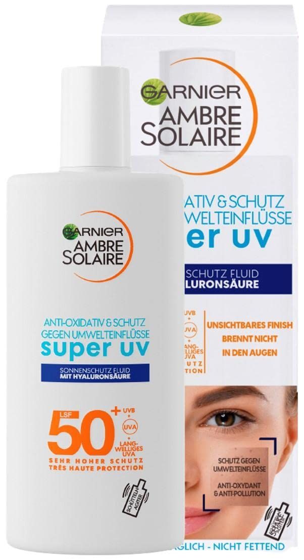 Garnier Super UV Fluide solaire antioxydant  SPF 50