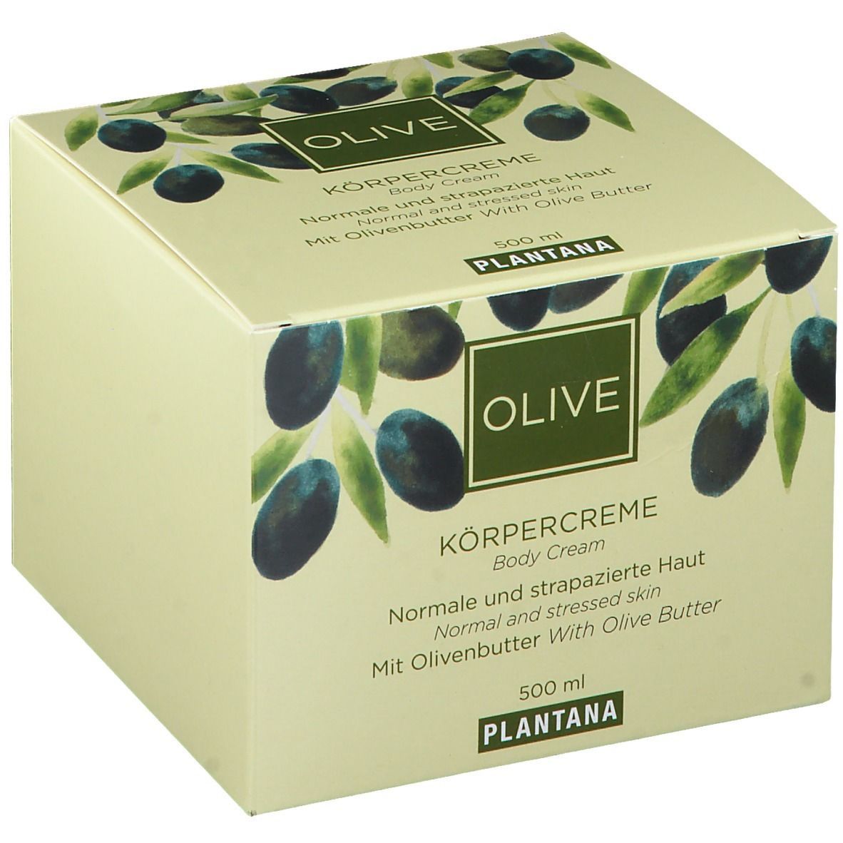 PLANTANA Olive-Butter Körper-Creme