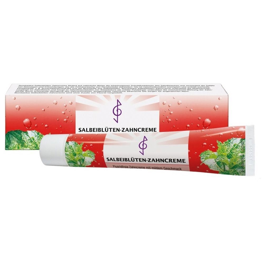 Bombastus Salbeiblüten-Zahncreme