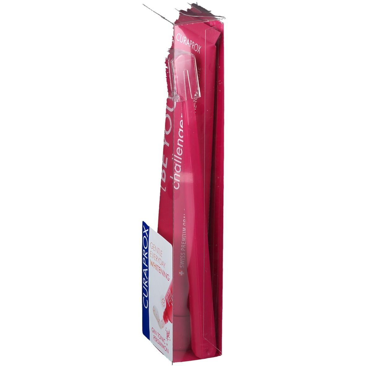 Curaprox® BE YOU challenger Set, Gin Tonic + Kaki, rouge
