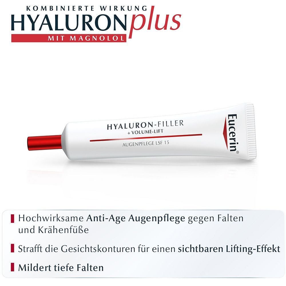 Eucerin® HYALURON-FILLER + VOLUME-LIFT Soin Contour des Yeux