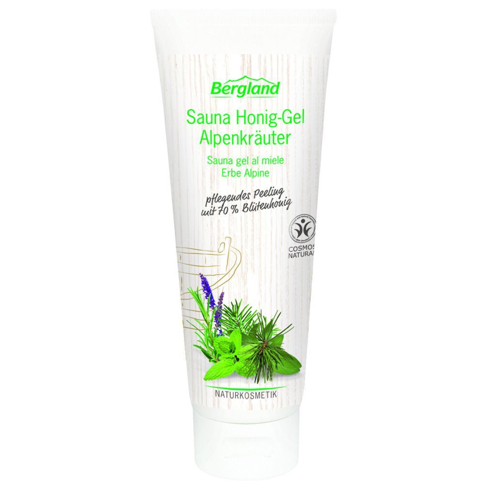 Bergland Sauna Gel Miel Herbes Alpines