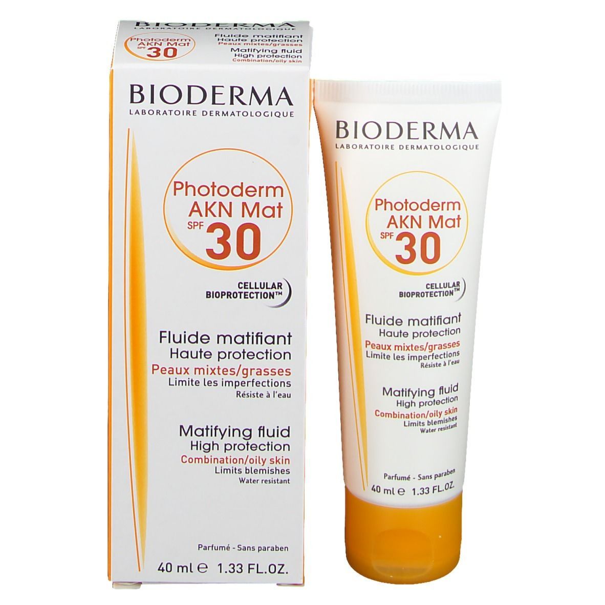 BIODERMA Photoderm AKN mat SPF 30 Protection solaire matifiante