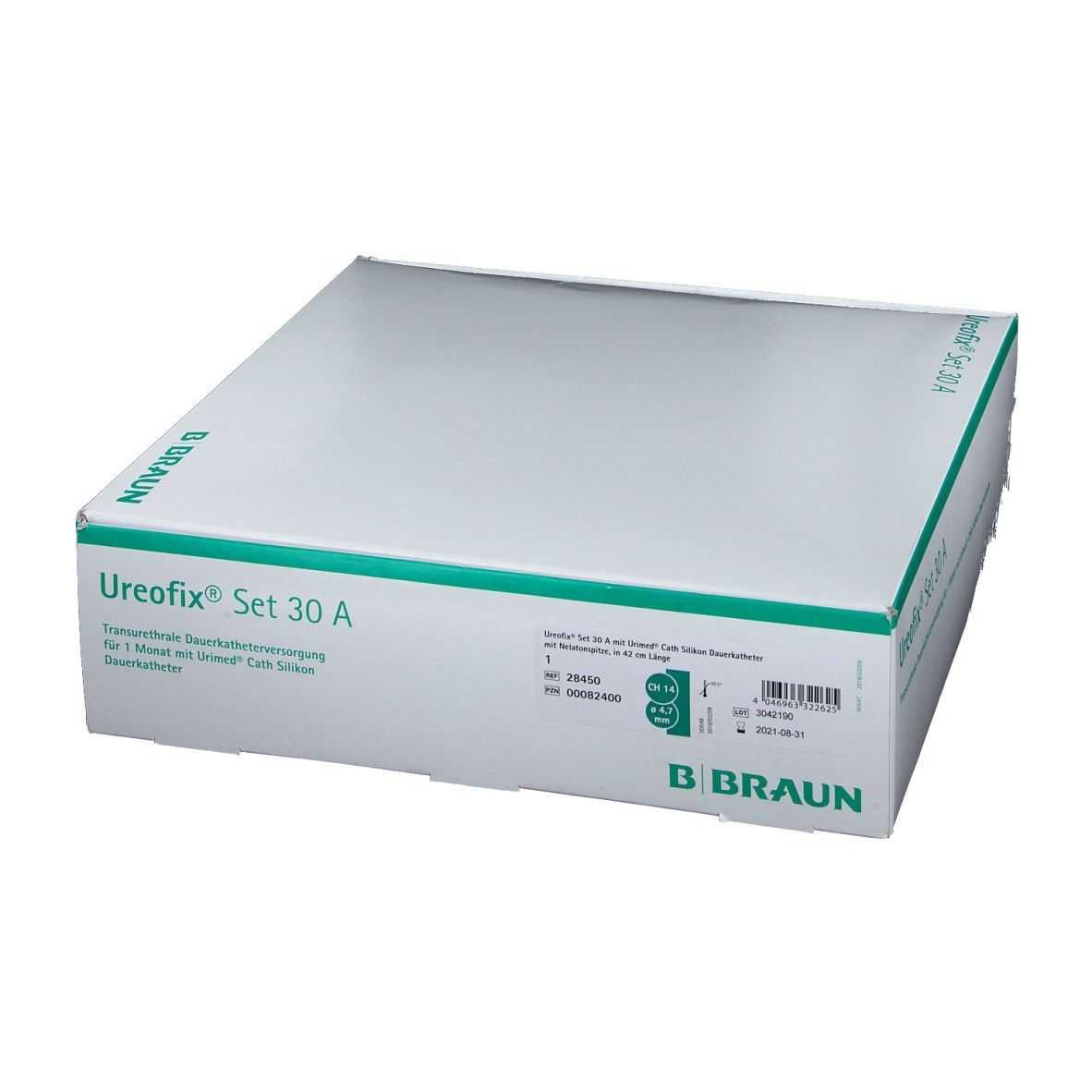 Ureofix® Cathéter à ballonnet en silicone Ch 14 Set