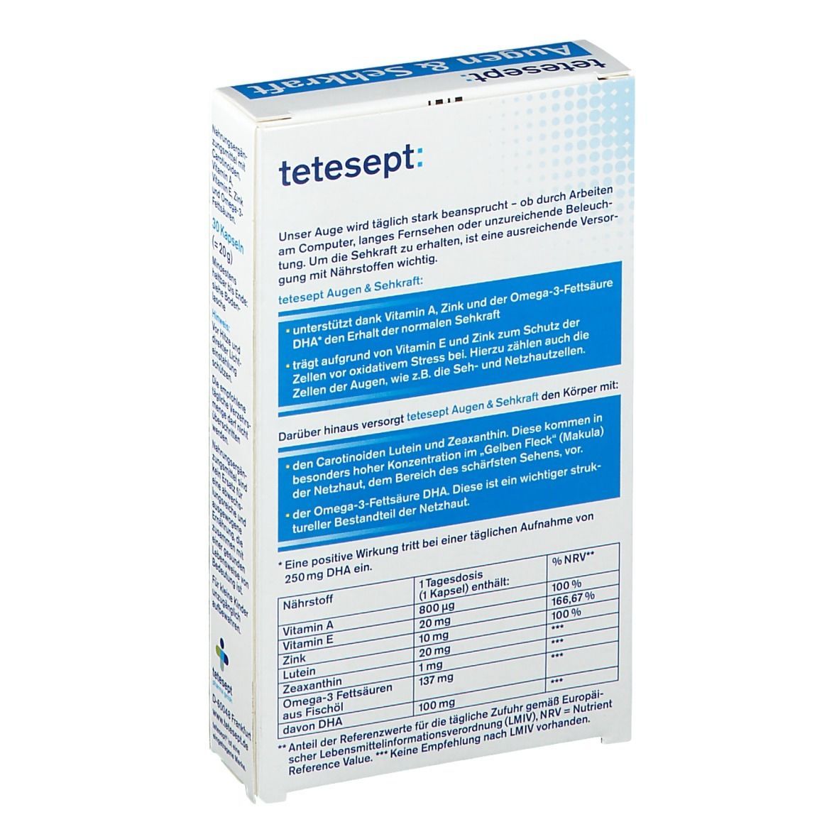 tetesept® Yeux et vision
