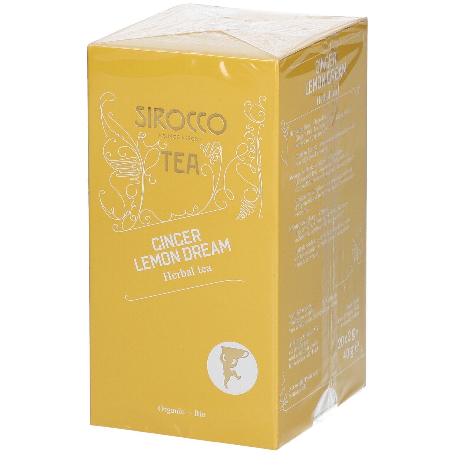 SIROCCO Teebeutel Ginger Lemon Dream