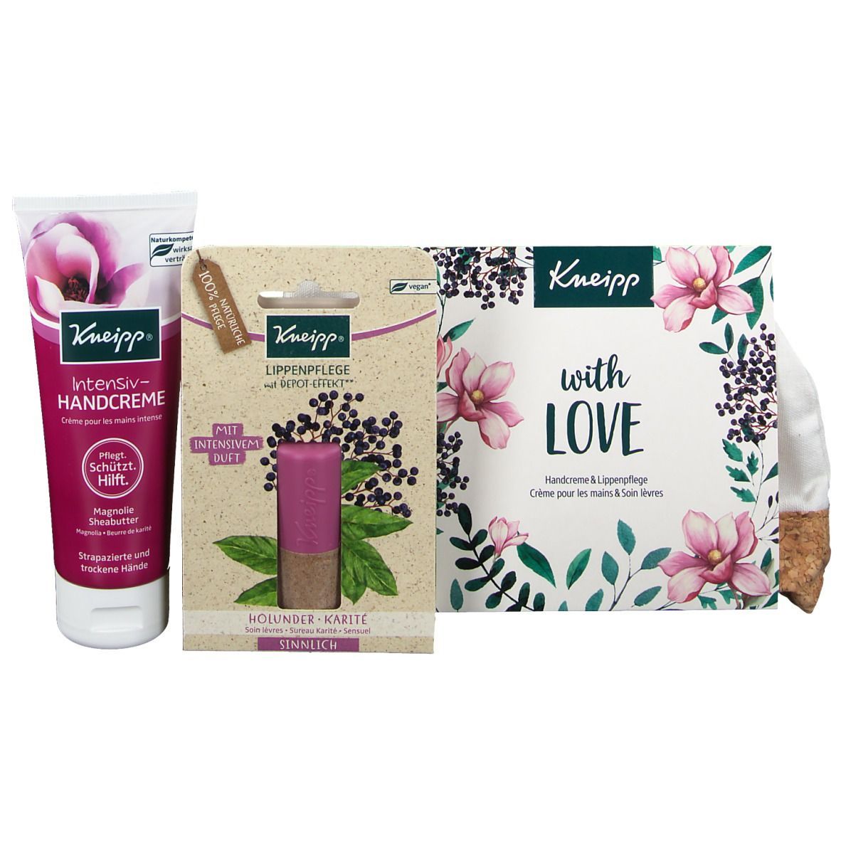 Kneipp With Love Soin des mains +  Soin des lèvres