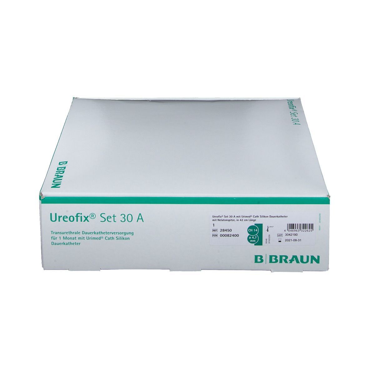 Ureofix® Cathéter à ballonnet en silicone Ch 14 Set