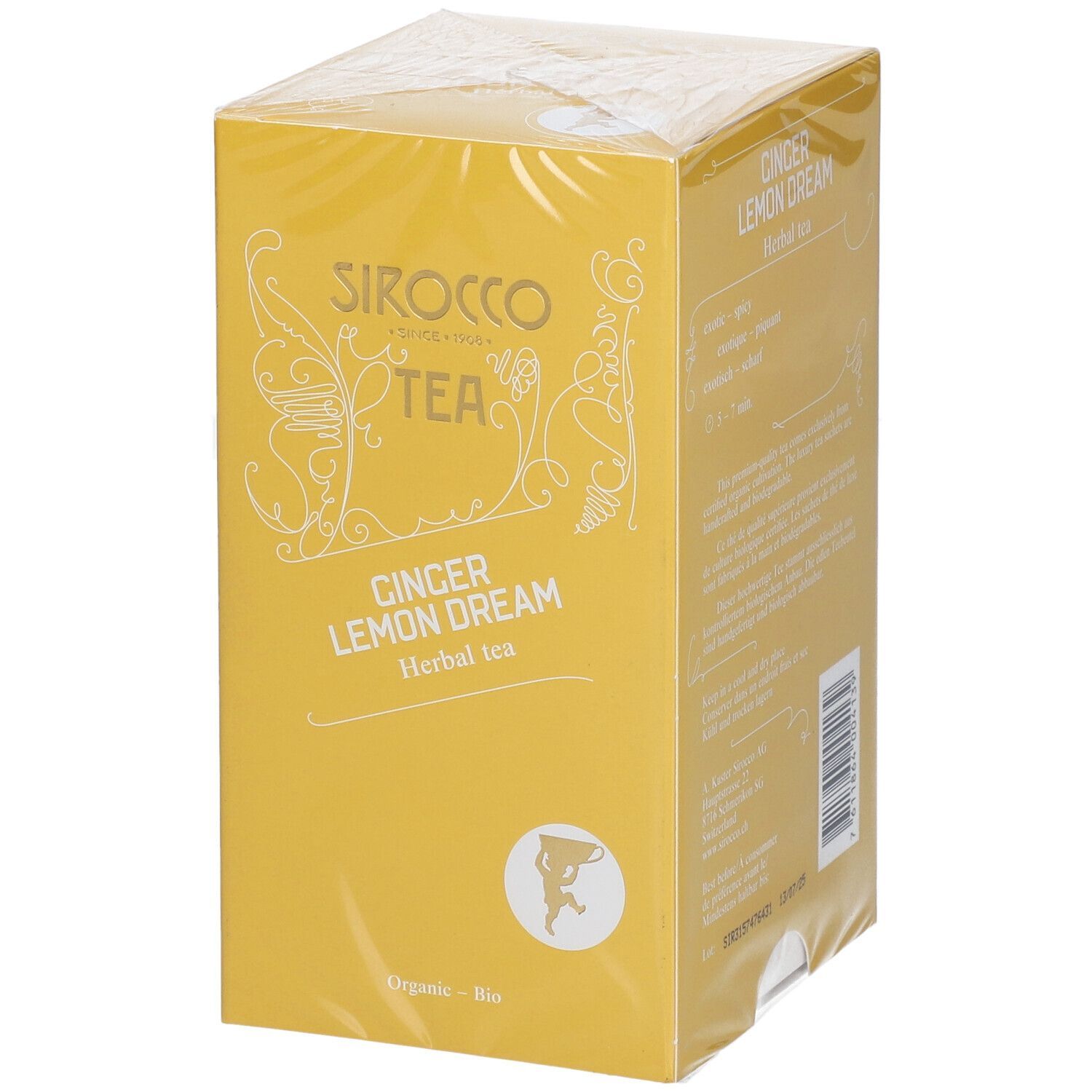 SIROCCO Teebeutel Ginger Lemon Dream