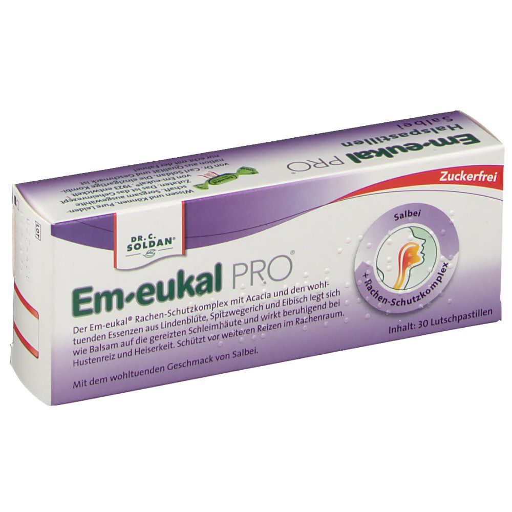 EM EUKAL PRO Halspastillen Salbei zuckerfrei