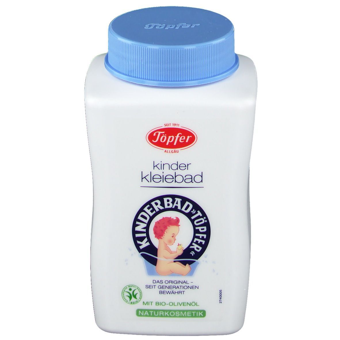 Töpfer Kinder Kleiebad mit Öl