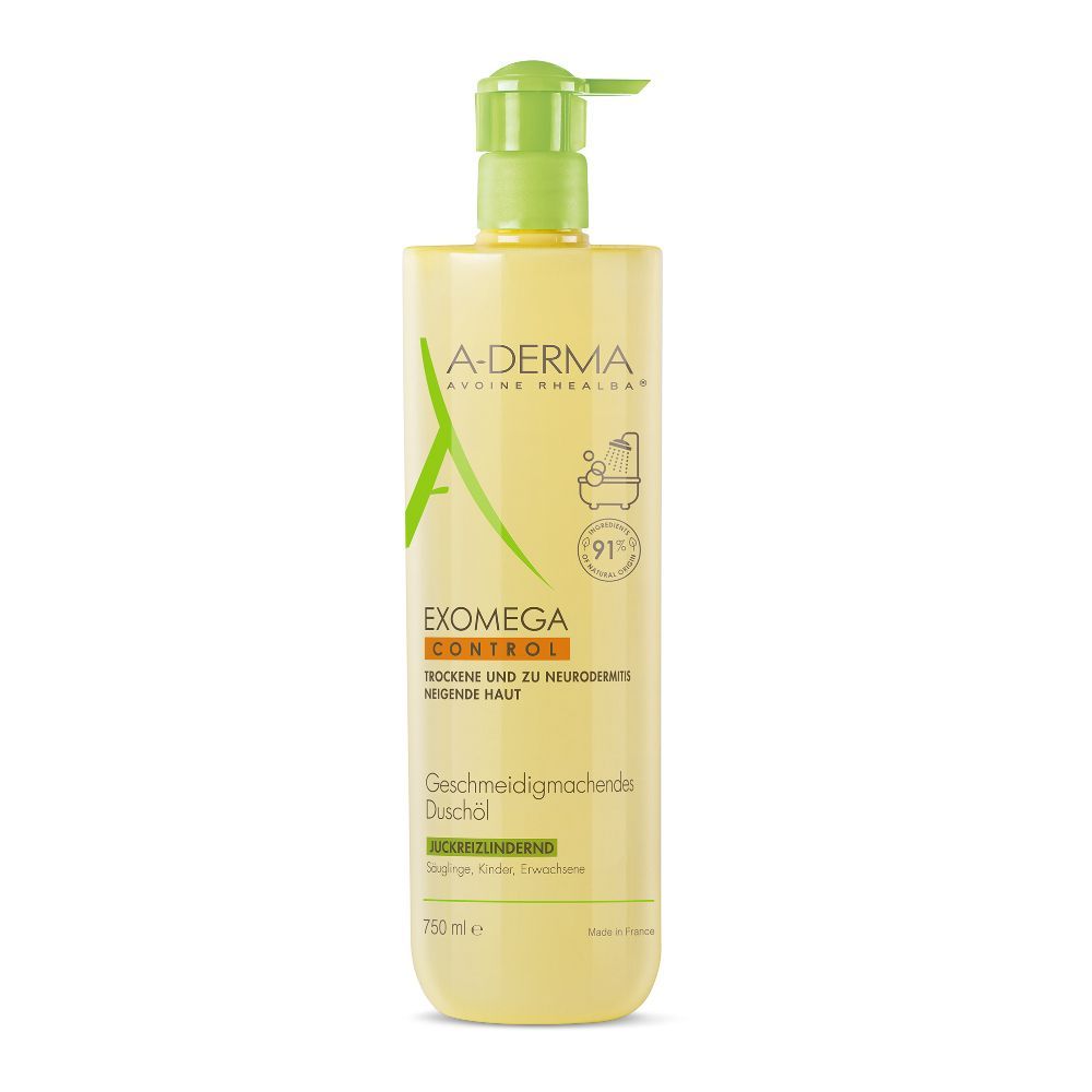 A-DERMA EXOMEGA CONTROL Geschmeidigmachendes Duschöl