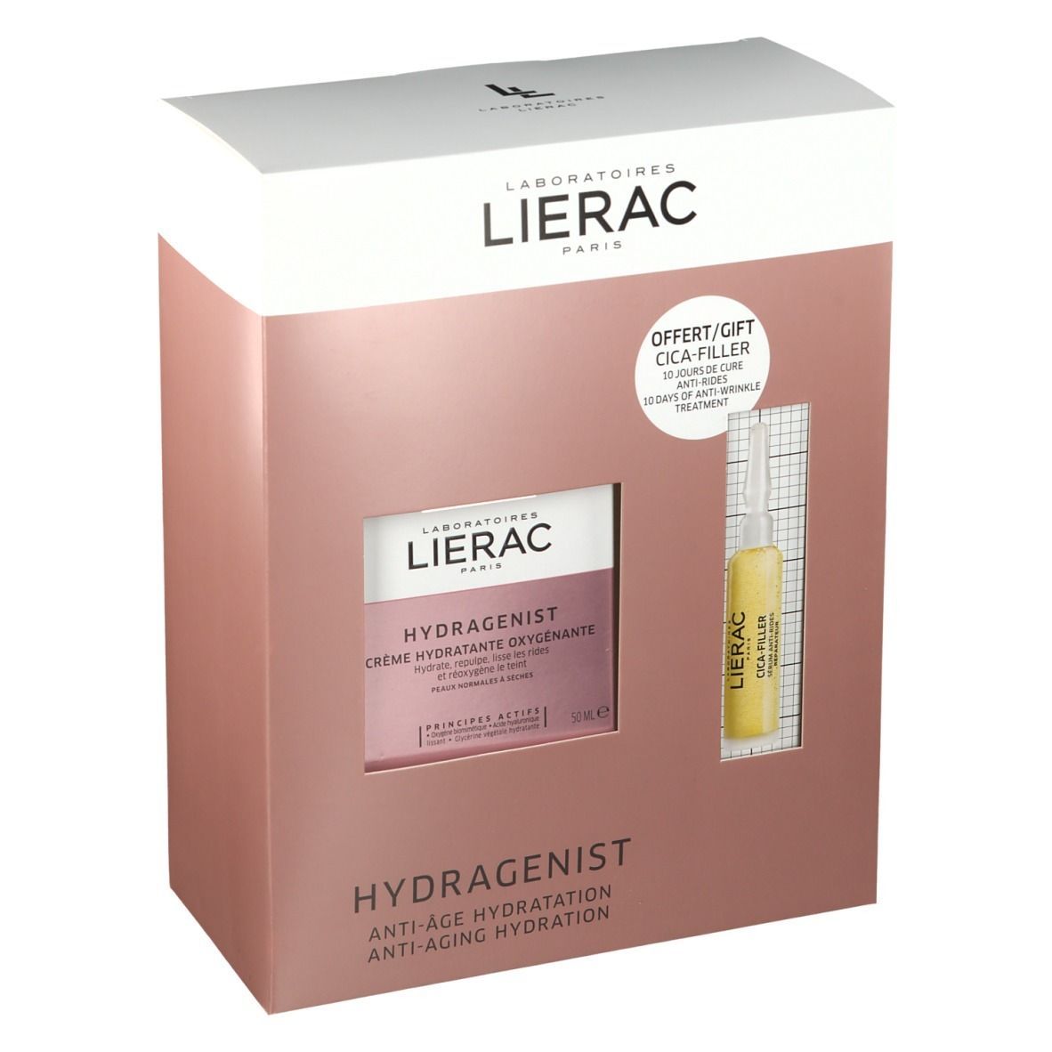 LIERAC Hydragenist Ensemble de gel-crème hydratant