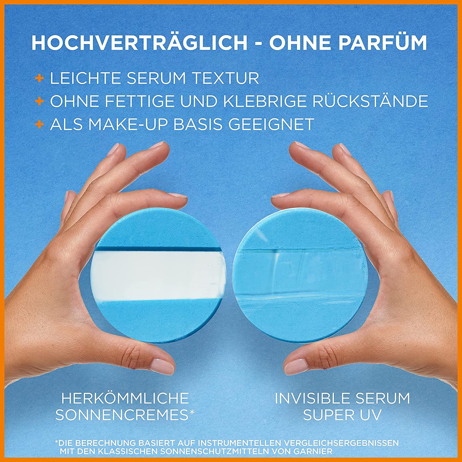 Garnier Sérum avec facteur de protection solaire 50+, protection UVA et UVB, Pour tous les types de peau