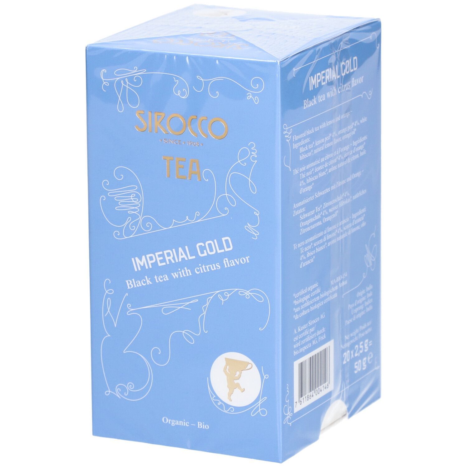 SIROCCO Teebeutel Imperial Gold 20 Stk