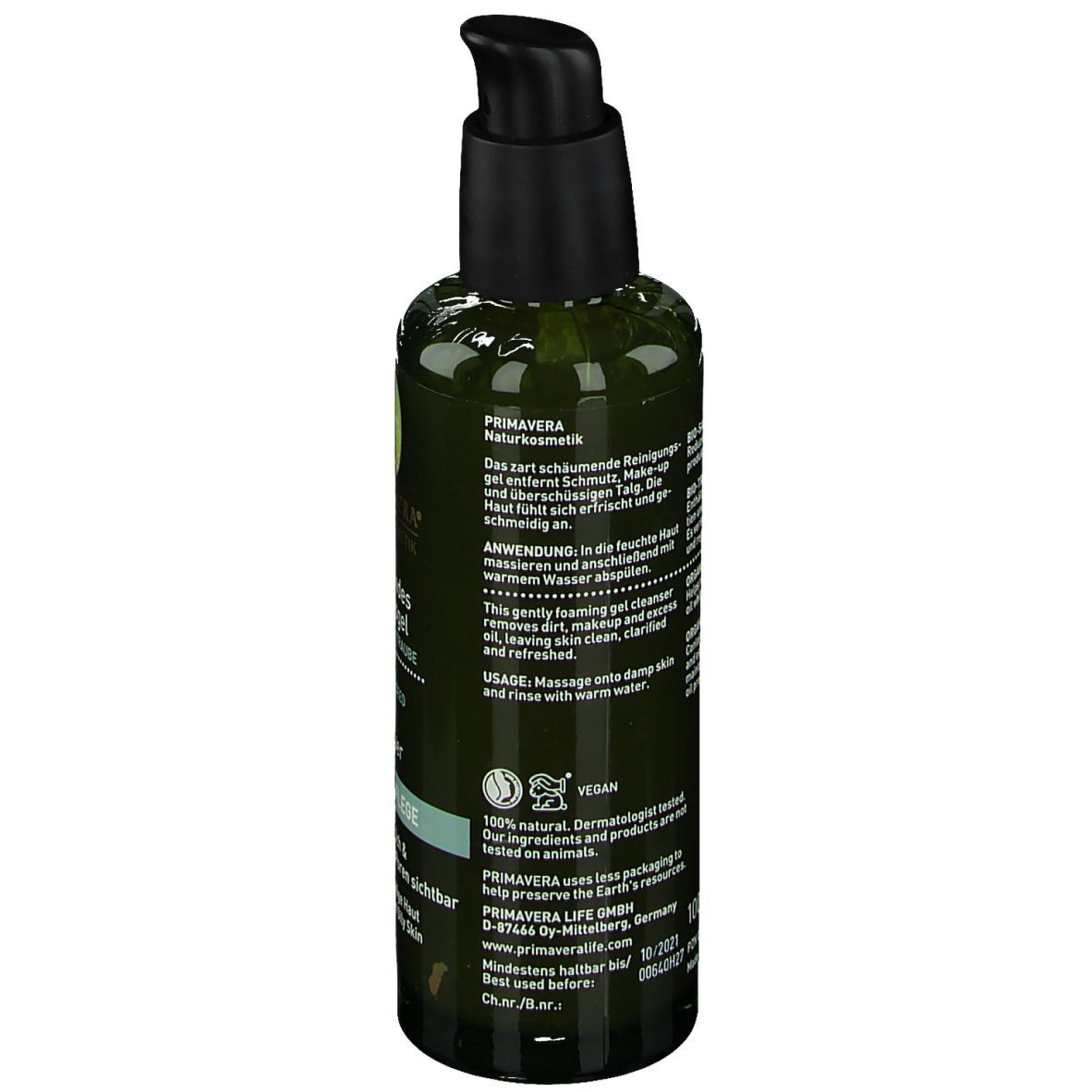 PRIMAVERA® Gel nettoyant clarifiant Sauge-Raisin