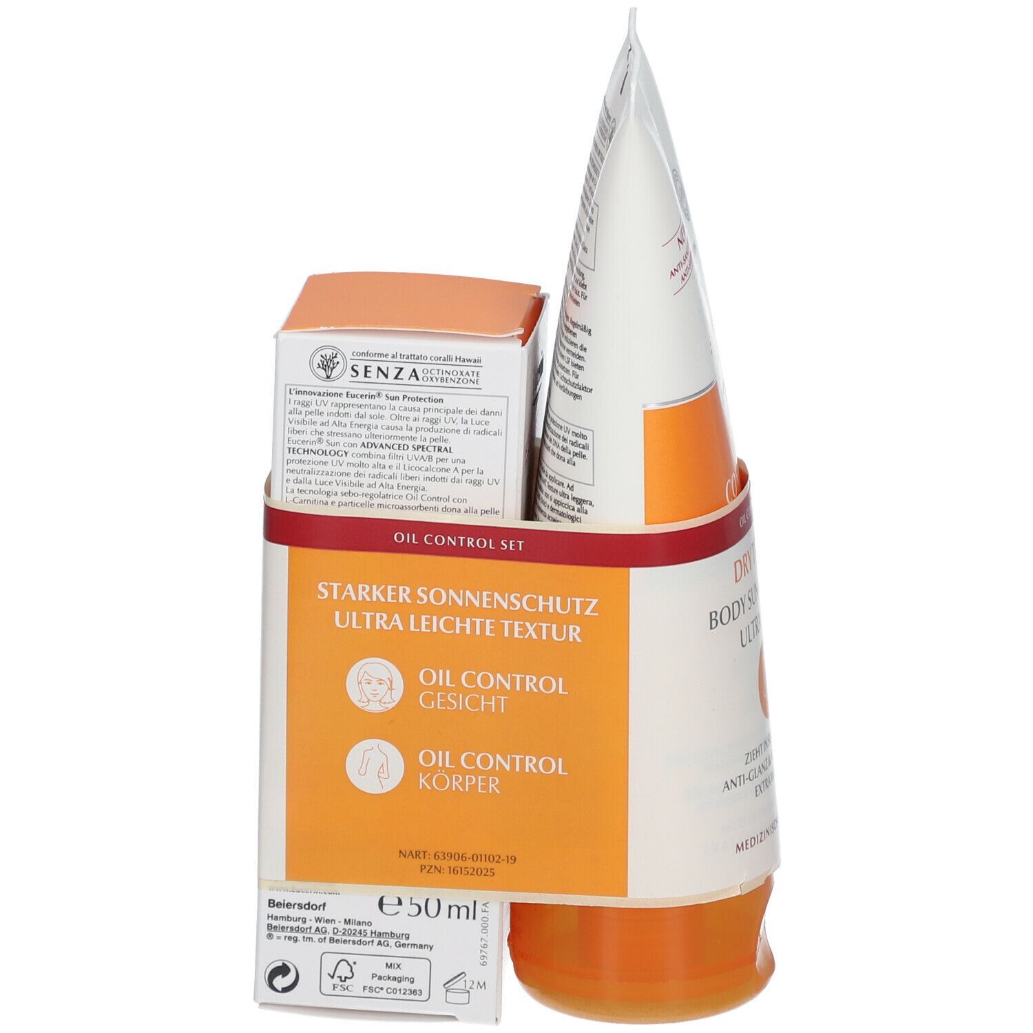 Eucerin® Sun Oil Control Set Gesicht+Körper LSF 50+