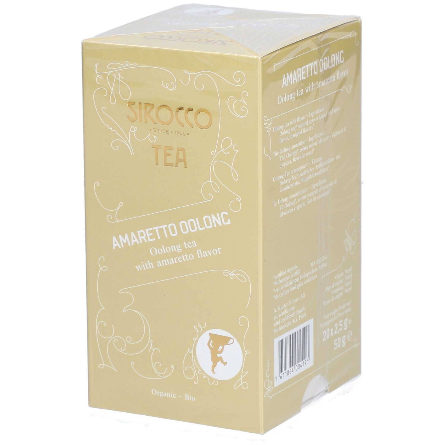 SIROCCO Teebeutel Amaretto Oolong 20 Stk