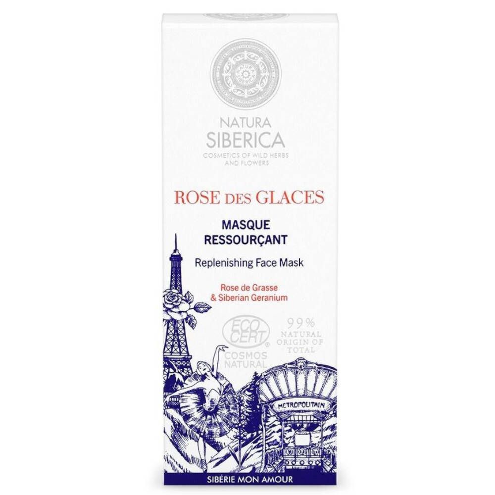 NATURA SIBERICA ROSE DES GLACES Masque ressourçant