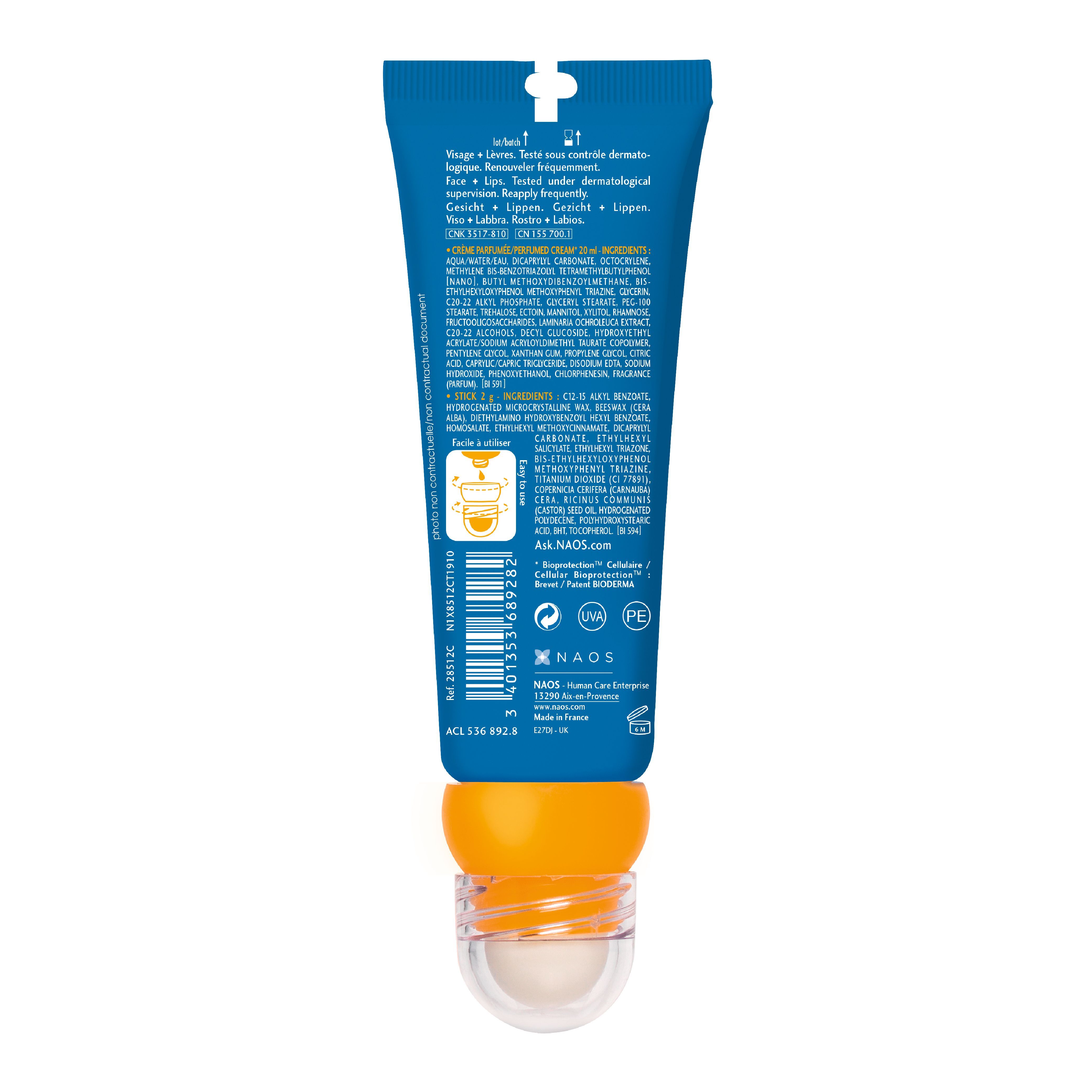 BIODERMA Photoderm DUO SPF 50+ Crème de protection solaire 2 en 1 & stick