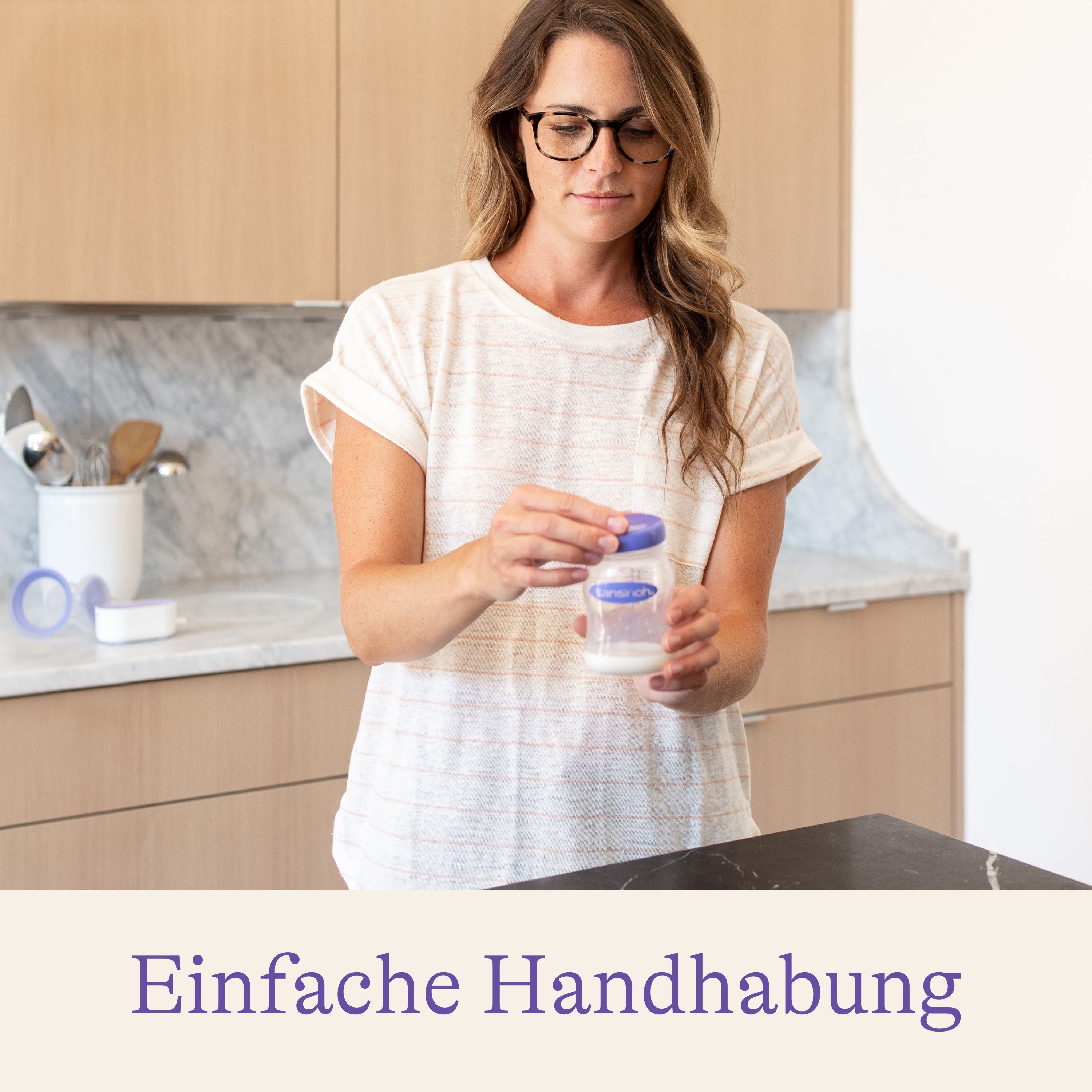 Lansinoh mOmma Muttermilchflasche 160ml