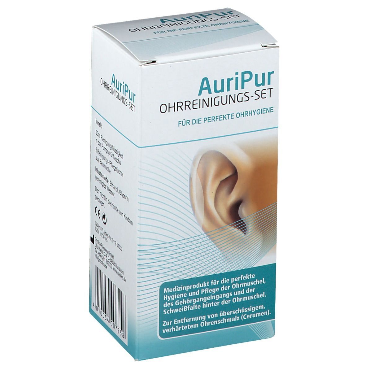 AURIPUR Ohrreinigungs-Set 50 ml
