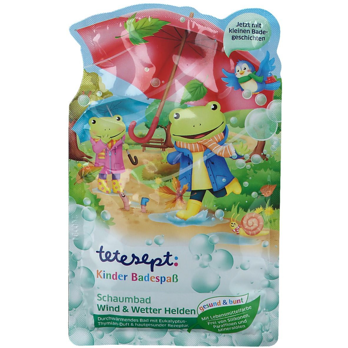 tetesept® Enfants joix baignade Bain moussant Wind & Weather Heroes