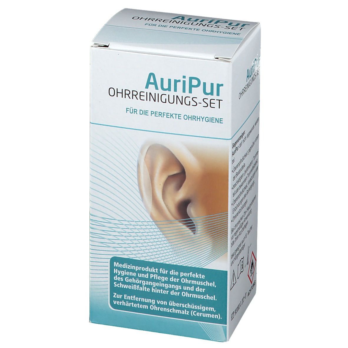 AURIPUR Ohrreinigungs-Set 50 ml