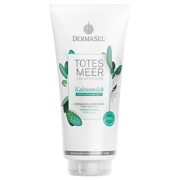 DERMASEL® Totes Meer Crème de douche - Lait de cactus