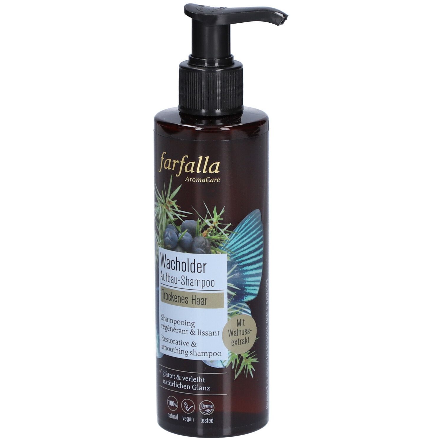 farfalla Wacholder, Regenerierendes Shampoo