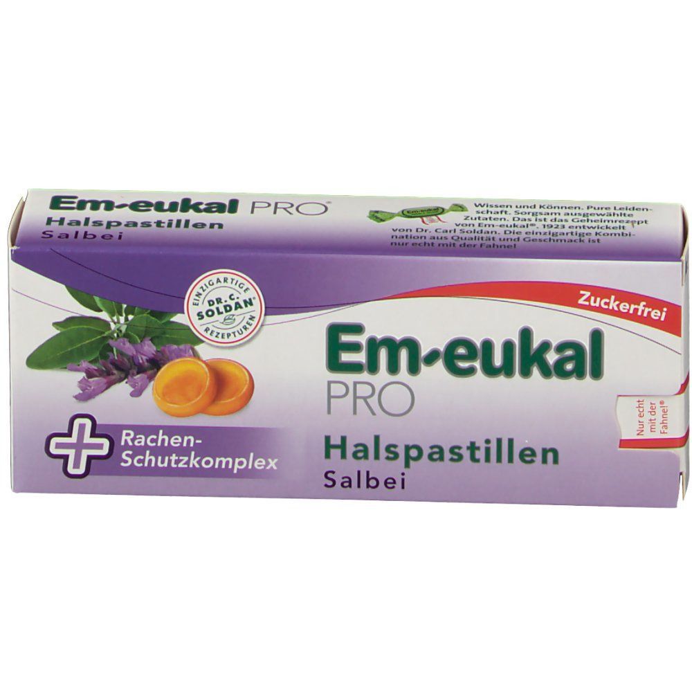 EM EUKAL PRO Halspastillen Salbei zuckerfrei