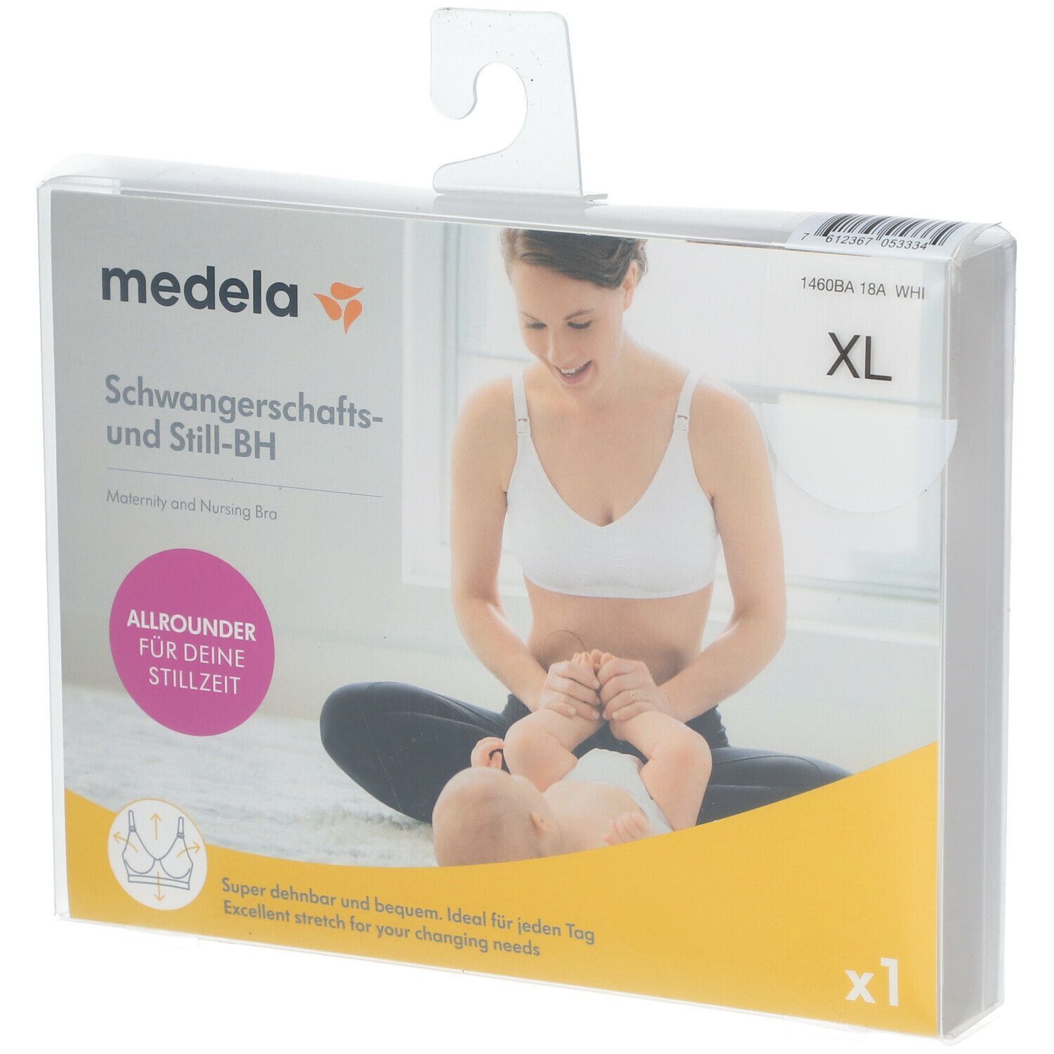 MEDELA Schwangerschafts- u.Still-BH XL weiß